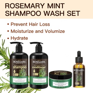 Shampooing et après-shampoing antipelliculaire à l'huile d'arbre à thé biologique pour adultes unisexe, soins capillaires chute de cheveux de 3 ans - Product Image 2