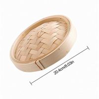 Cuisinière pour micro-ondes, pot à couscous marocain, panier à dim sum en bois, étagère, feuille de cuisson vapeur, cuiseur vapeur en bambou, support pliable double couche