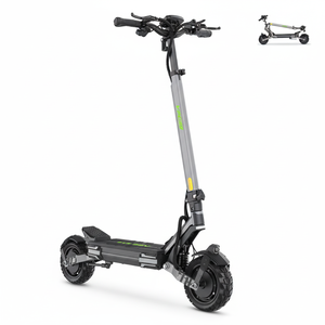 Trottinette électrique tout-terrain VIPCOO VS6 PRO à double moteur, autonomie 65 km, pneus larges, étanche IP54, entrepôts US, UK, UE - Product Image 1