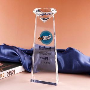 Trofeos de Cristal K9 con Grabado Láser 3D Personalizado, Medallas de Cristal con Diamantes de Colores para Eventos Deportivos, Premios y Recuerdos - Product Image 4