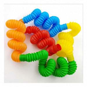 Wholesale Bulk Custom Logo Plastic Sensory <b>Fidget</b> Tubes for ADHD Autism Anxiety Relief Therapy <b>Fidget</b> Stress <b>Toys</b> - Product Image 4