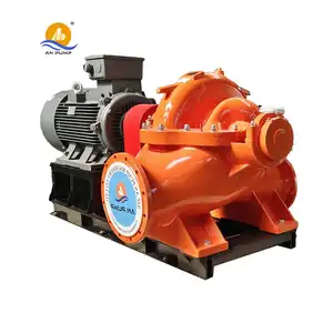 Single stage split case double suction 2500 m3/h inch 6 pump centrifugal water pumping machine china