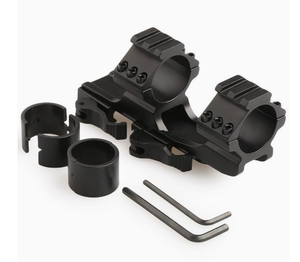 Kit de réparation d'engrenages KD3002B en alliage d'aluminium noir mat, support de fixation à double cercle, livré avec deux bagues intérieures différentes et hexagones assortis - Product Image 2