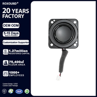 Accessoires pour haut-parleur large bande haute performance 48 mm 6 ohms – Composant sonore robuste en métal fer avec câble pour un son clair