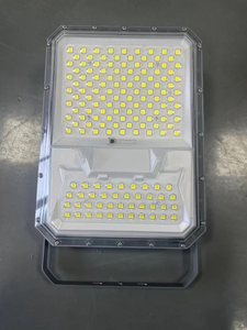 Đèn pha năng lượng mặt trời 100W 200W 300W điều khiển ánh sáng thông minh + Điều khiển từ xa dòng không thấm nước/khung hình chữ U - Product Image 5