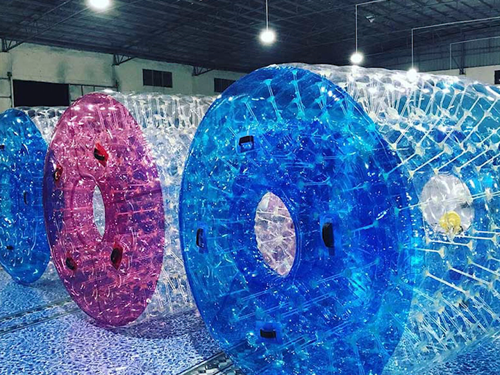 Roller Inflatable Float Fun Inflatable - Floating Water Roller Ball - 2-Year Warranty