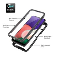 Pour Samsung pour Galaxy A56 A53 A16 A15 A22 EU coque de téléphone avec couverture complète PC TPU protecteur d'écran convient également pour iPhone 17 16