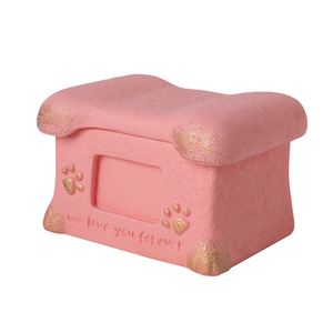 Urna para Mascotas en Forma de Casa Hecha a Mano, para Cachorros, Gatos, Perros y Gatitos - Almacenamiento de Cenizas para Cremación Conmemorativa - Product Image 1