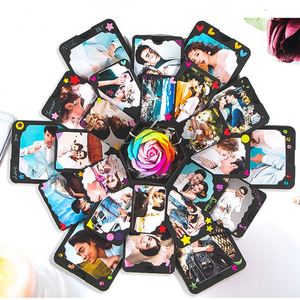 Wholesale creat Diy Surprise Love Explosion Box Gift Explosion For Anniversary Scrapbook Diy Photo Album Birthday Gift