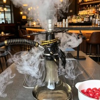 Chicha de luxe Maklaud Nosferatu Vampire Hand en acier inoxydable, édition limitée, pour bar, restaurant, café, club, fumer, shisha