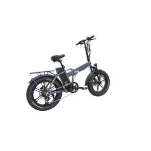 Vélo électrique pliable tout-terrain à moteur roue arrière, pneus larges, batterie lithium 48V 18Ah, 250W-500W, cadre en aluminium JUNFU FB19, moteur sans balais - Product Image 2
