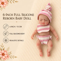 BAkwbwBY Poupée Reborn 12 Pouces Silicone Intégral Caucasienne Bébé Nouveau-Né Réaliste Collection OEM ODM Grossiste Fournisseur