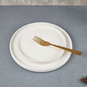 Vente en gros d'usine, ensemble de <span class=keywords><strong>vaisselle</strong></span> en céramique exquis, <span class=keywords><strong>pas</strong></span> <span class=keywords><strong>cher</strong></span>, ensemble de <span class=keywords><strong>vaisselle</strong></span> en grès <span class=keywords><strong>blanc</strong></span> mat de 16 pièces, <span class=keywords><strong>service</strong></span> pour 4 - Product Image 3