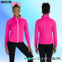 Veste d'échauffement personnalisée noire et rouge à passepoil pour cheerleading, tenue d'équipe All-Star, ensemble d'entraînement en gros, usine certifiée OEM ODM ISO9001 REACH CPSIA