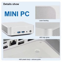 Topton Office Mini PC In-tel Core I5 8250U (Lebih Baik dari N150) Pocket NUC Komputer Gaming 2xDDR3L 2xM.2 SSD 2xType-C 4xUSB Win11 Desktop