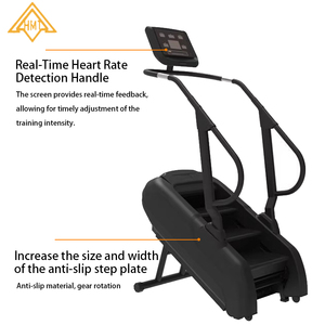 Fitnessapparaat duurzame mechanische trapmachine voor aerobics, binnenklimmen, beentraining en ladderklimmen - Product Image 3