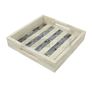 Meilleur plateau de service en nacre pour la table, la cuisine, le bureau, le salon, la salle de bain, l'hôpital, l'extérieur - Réplique IQ-TI-19 - Product Image 1