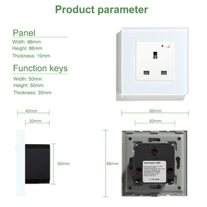 Sonoff — <span class=keywords><strong>prise</strong></span> murale intelligente Tuya Alexa, ue/royaume-uni, contrôle à distance par téléphone, Wifi, pour maison connectée - Product Image 2