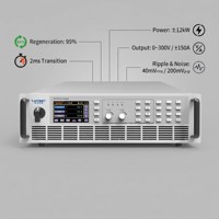Fuente de Alimentación CC Regenerativa LOITEST PBS 2300-150L 3U para Montaje en Rack |   Simulador de Batería de 300V/150A/12kW, Fuente de CC de Alta Corriente, 95% de Eficiencia