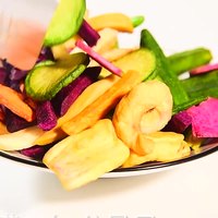 Keripik Jamur Kentang Buah Campuran Goreng Sayuran dan Keripik Buah Okra Kemasan Tas Buah Kering Manis Suhu Normal SIC <2%