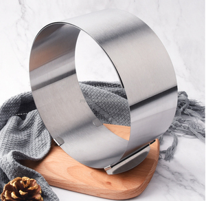 Moule rond en acier inoxydable réglable, anneau <span class=keywords><strong>à</strong></span> Mousse, moule <span class=keywords><strong>à</strong></span> gâteau - Product Image 3