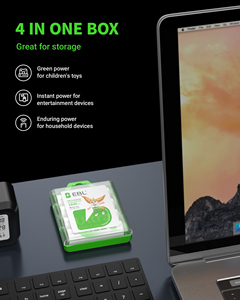 แบตเตอรี่แบบชาร์จได้ Ni-MH ขนาด AA 1.2 โวลต์ ความจุ 2800 มิลลิแอมป์ชั่วโมง ใหม่ สำหรับของเล่นไฟฟ้าและไฟฉาย - Product Image 4