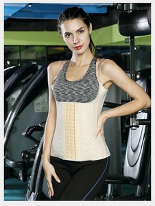 YiQun Top Corsé Moldeador de Cuerpo Tallas Grandes con 25 Varillas de Acero, Faja Colombiana Reductora de Abdomen de Látex, Chaleco Entrenador de Cintura - Product Image 3
