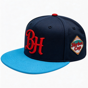 Casquettes de sport imperméables brodées en 3D, structurées, unisexes, à visière plate, en nylon, avec image personnalisée, casquettes de baseball ajustées, snapback - Product Image 4