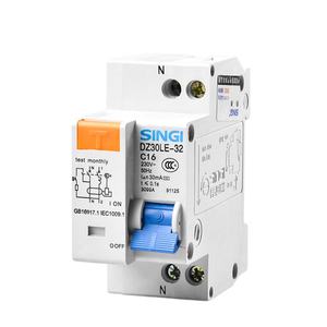 Heißer Verkauf 1P N 32A Sicherheits luft Miniatur-Leckage-Leistungs schalter 30ma elcb mit guter Qualität - Product Image 1
