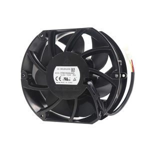Ventilateur de convertisseur de fréquence électrique à double roulement à billes Delta FFB1524UHG 24V DC ultra-haute vitesse et haute puissance pour dissipation thermique du contrôleur - Product Image 1