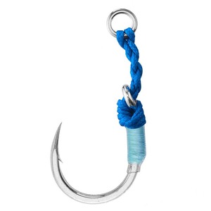 BKK <b>Black</b> Diamond Swordfish <b>Hook</b> SF8090-HG Heavy Duty For Sea Fishing Tuna Jigging With Rope Secured - Product Image 1
