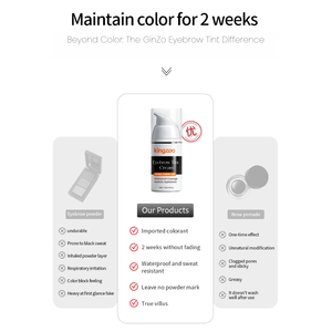 Tinte Vegano para Cejas de <span class=keywords><strong>Henna</strong></span> de 30 ml - 6 Colores de Aspecto Natural, Resistente al Agua y de Larga Duración, Se Acepta OEM/ODM - Product Image 4