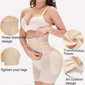 Offre Spéciale Butt Lifter Shapewear Culotte Body Shaping Pantalon Femmes Trois Rangées Boucle Taille Haute Culotte - Product Image 2