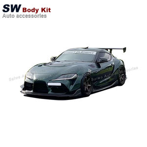 Kit de carrocería aerodinámica estilo VRS de fibra de carbono para <span class=keywords><strong>Toyota</strong></span> <span class=keywords><strong>Supra</strong></span> A90 A91 MK5 2019-2022 Kit de rendimiento de ajuste de actualización piezas de coche - Product Image 6
