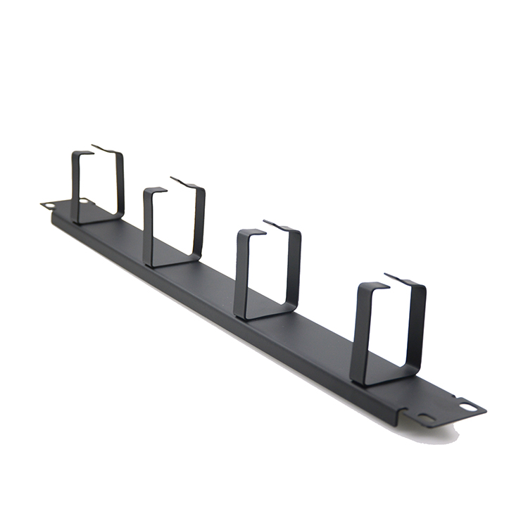 19 дюймов 1u стальной кабель управления сетевой шкаф 4/5 Кольца Аксессуары кабельный менеджер