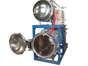 Esterilizador automático de agua, tipo de baño, <span class=keywords><strong>autoclave</strong></span> para alimentos, carne, leche, verduras, bolsa de fruta, latas - Product Image 2