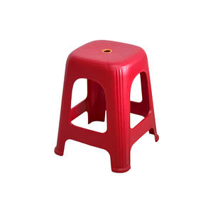 Tabouret en plastique épaissi Pengfa, taille standard, empilable, design moderne et minimaliste, chaise de salle à manger, banc domestique - Product Image 2