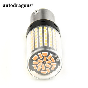Lumière LED extra haute pour voiture T20 7440 W21w 3014 4014 144 SMD 7443 1156 1157 pour ampoules de clignotants LED - Product Image 3