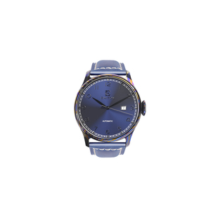 Factory Custom Business Gift Men Mechanical <strong>Watch</strong> Damascus Titanium Blue <strong>Dial</strong> Men Automatic Mechanical <strong>Watch</strong> - Product Image 6