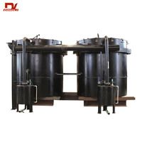 Nouvelle conception de sciure de bois de coco four de carbonisation vertical de coquille charbon de bois faisant le prix de la machine