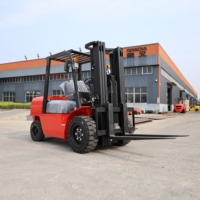 Chariot élévateur diesel autoporteur personnalisé de 1,5 tonne, 3 tonnes, 4 tonnes, levée de 2 à 6 m, avec autres accessoires