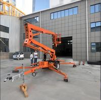 Plate-forme de travail aérienne intérieure et extérieure de 16/20/22m de hauteur bras diesel/électrique à entraînement automatique nacelle élévatrice à flèche articulée