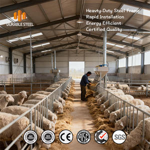 Недорогие проекты птицефабрик: сборные стальные конструкции для козлятников и овчарен - Product Image 1