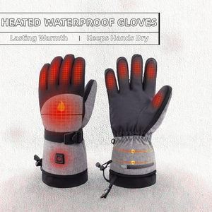 Gants de ski et de snowboard classiques EJOY EHG-03 chauffants, rechargeables, imperméables et anti-boulochage pour sports d'hiver en extérieur - Product Image 2