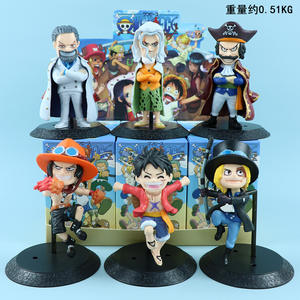 Decorazione Auto, Figurine d'Azione in PVC di One Piece, Scatole Misteriose Trendy, Collezione di Giocattoli Personalizzabili - Product Image 6