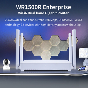Hiệu suất cao 1500Mbps gigabit <span class=keywords><strong>ethernet</strong></span> văn phòng trong nhà Wifi <span class=keywords><strong>Router</strong></span> băng tần kép 2.4G 5g tường lửa VPN chức năng Max Lan 300Mbps - Product Image 4