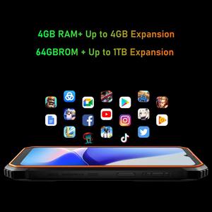 Venta al por mayor Original Blackview BV6200 4GB + 64GB Smartphones 6,56 pulgadas 4G <span class=keywords><strong>Android</strong></span> <span class=keywords><strong>13</strong></span> MT6761V Helio <span class=keywords><strong>A22</strong></span> Quad Core LTE teléfono resistente - Product Image 3