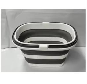 Cubo Plegable Grande de 16L para Limpieza del Hogar, Camping y Más - Cubo de Agua Multiusos que Ahorra Espacio para Limpiar con la Mopa - Product Image 1