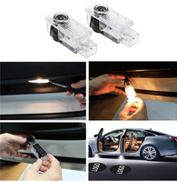 Nouvelle lampe de bienvenue universelle pour voiture à LED et projecteur de logo pour Audi A5/A4/A6/Q5/Q7/R8 - 12V DC