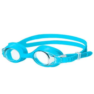 Tasarımı ve özel yüksek kalite gözlük yüzme, çocuklar yüzme gözlükleri anti-sis göz koruması